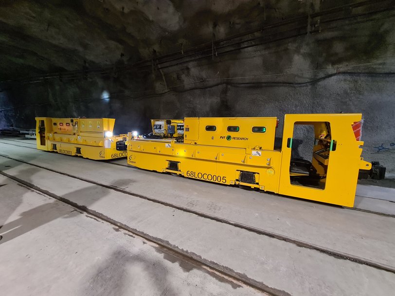 Clayton supply Battery powered Locomotives to Canadian all-electric mining operation